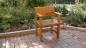 Preview: Gartenstuhl Eiche Massivholz