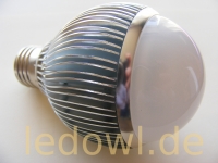 LED Bulp Lampe High Power E27. 8 WATT. W.Weiß