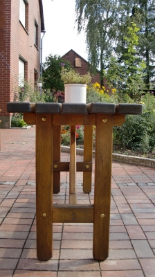 Gartentisch Massivholz