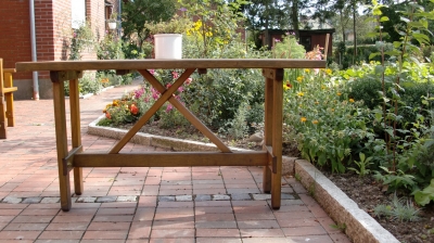 Gartentisch Massivholz