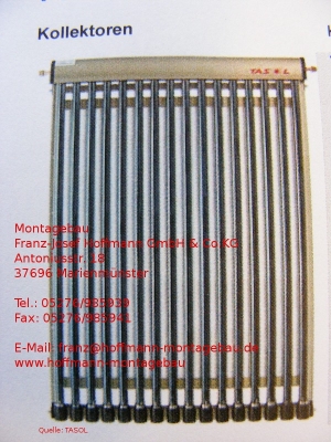 TASOL HPS 104 Vakuum Röhrenkollektor