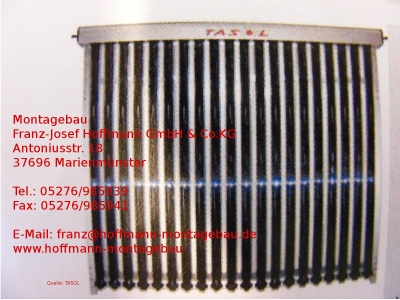 TASOL AKU 20/58 Vakuum Röhrenkollektor
